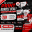 Ultimate Print Bundle – 500 Business Cards + 1000 Flyers + 12 Custom T-Shirts